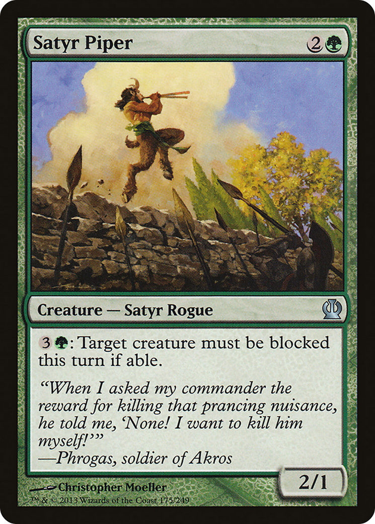 Satyr Piper (THS-175) Foil
