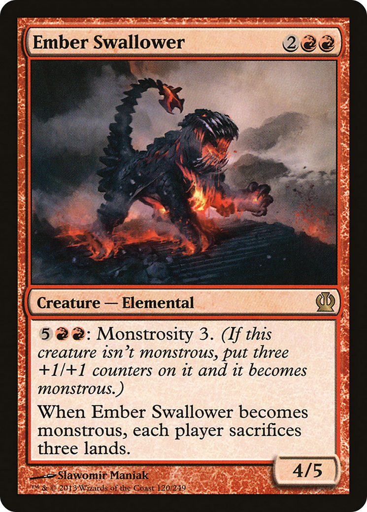 Ember Swallower (THS-120) Foil