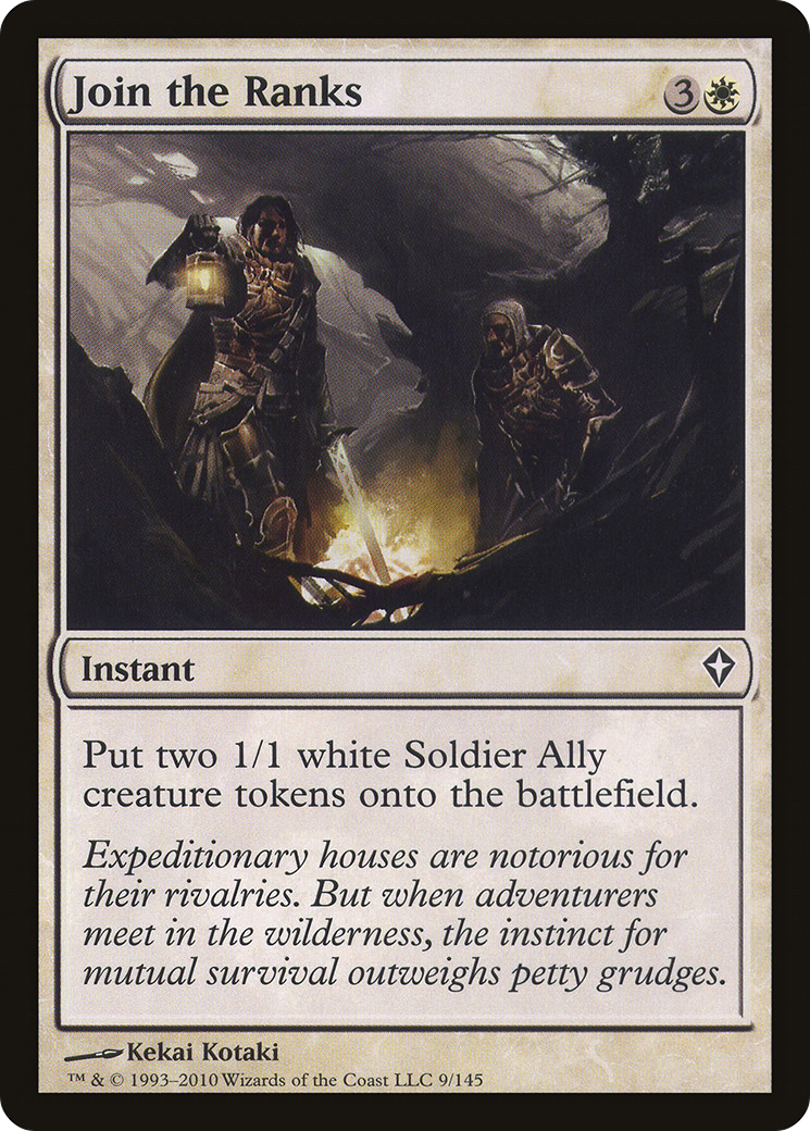 Join the Ranks (WWK-009) Foil