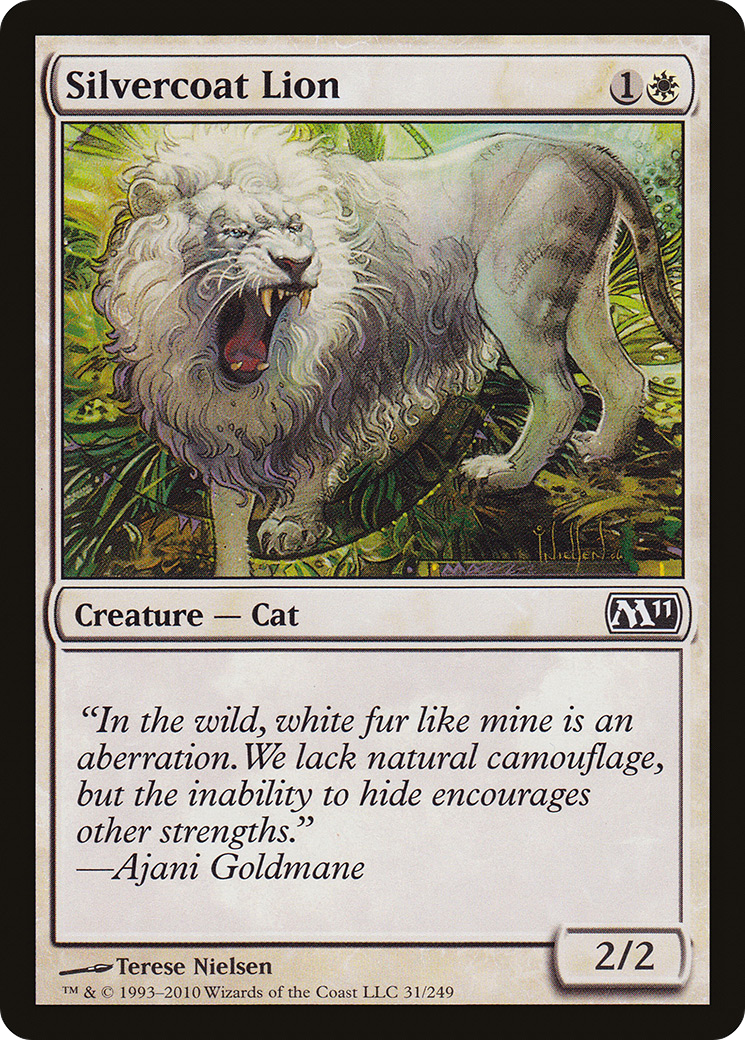Silvercoat Lion (M11-031) Foil