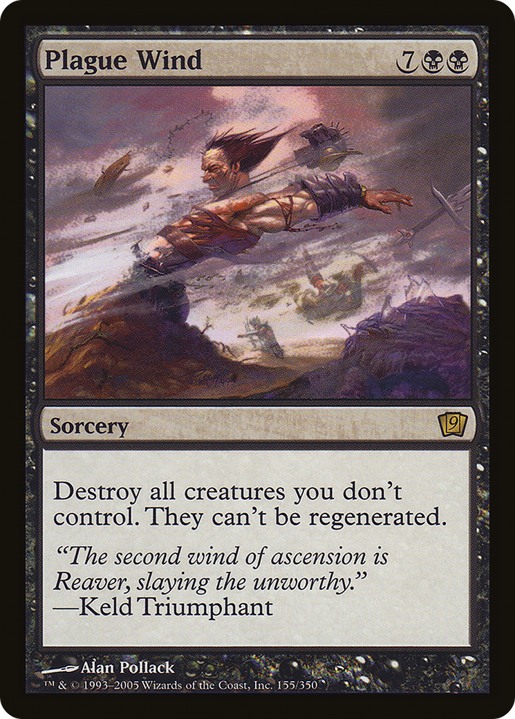 Plague Wind (9ED-155) Foil