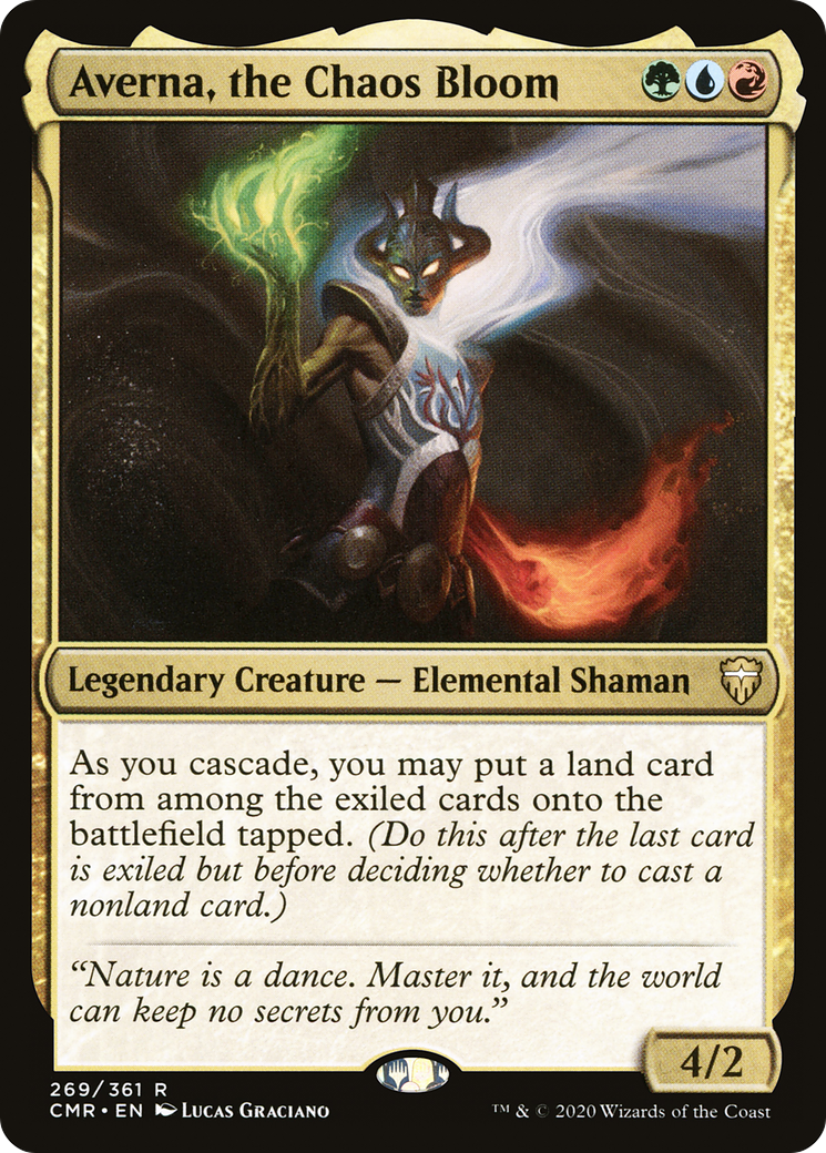 Averna, the Chaos Bloom (CMR-269) Foil