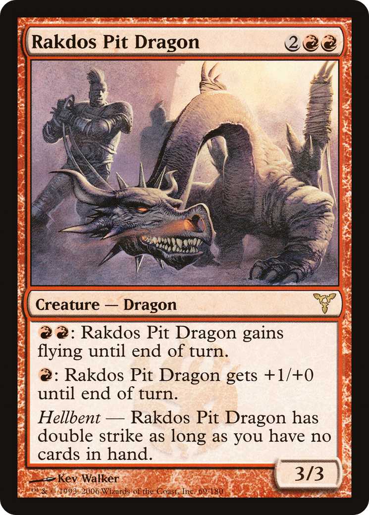 Rakdos Pit Dragon (DIS-069) Foil
