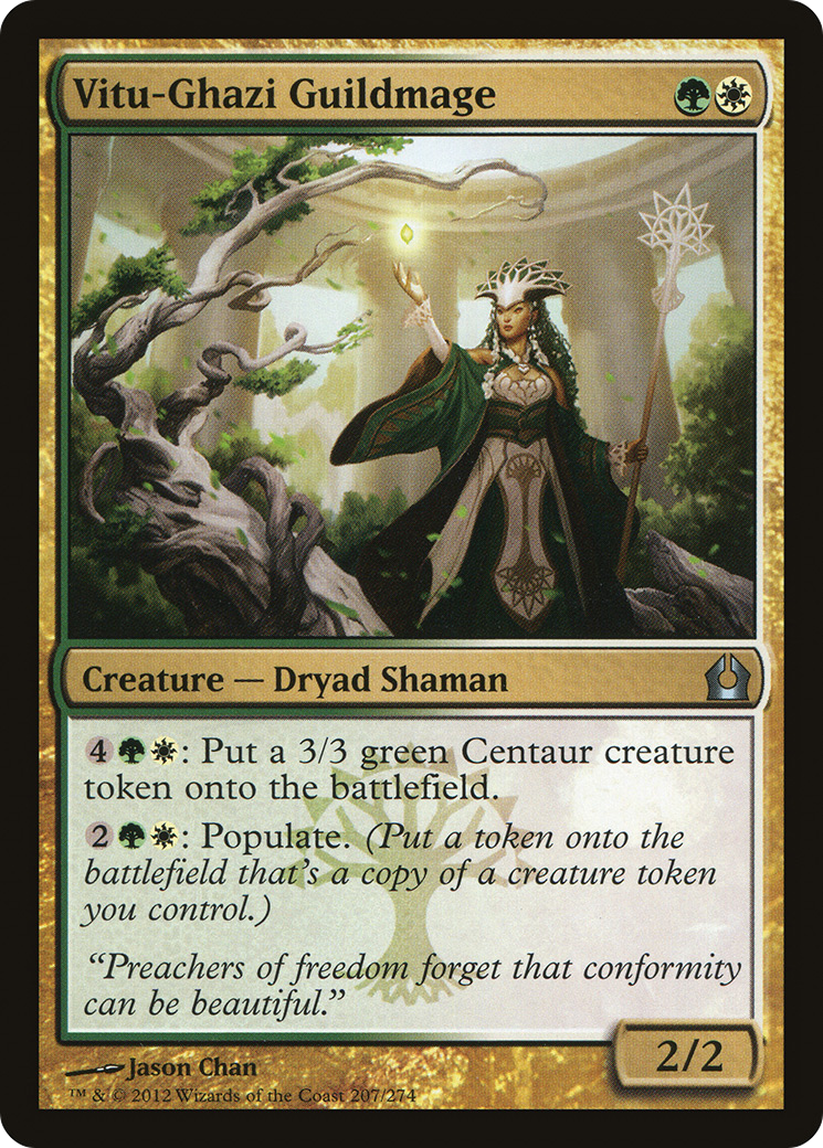 Vitu-Ghazi Guildmage (RTR-207) Foil