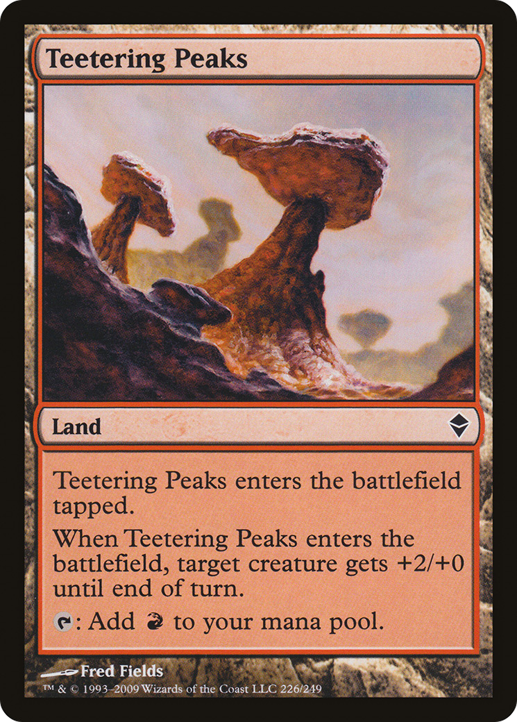 Teetering Peaks (ZEN-226) Foil