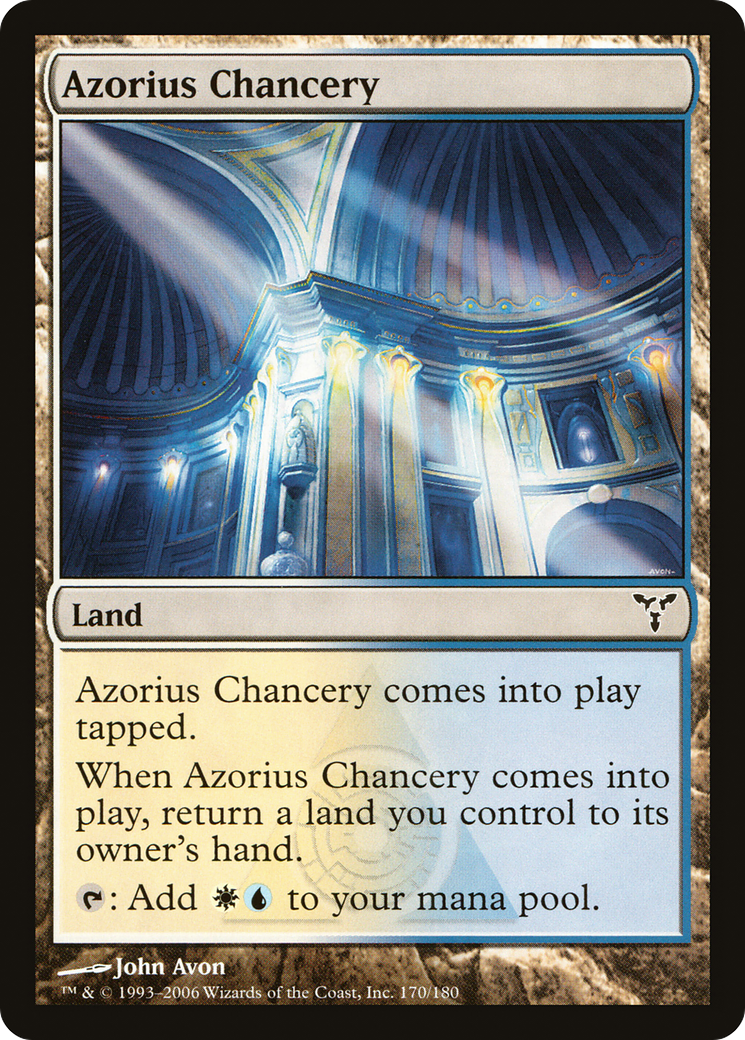 Azorius Chancery (DIS-170) Foil