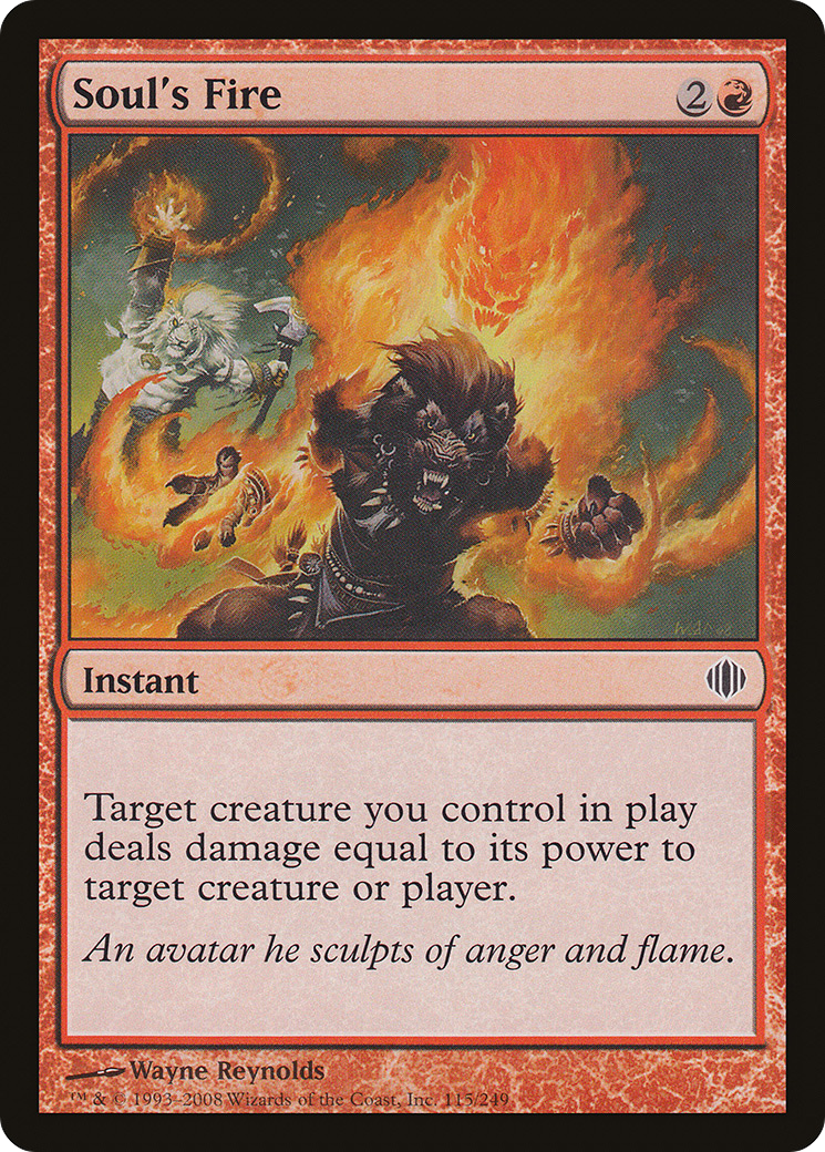 Soul's Fire (ALA-115) Foil