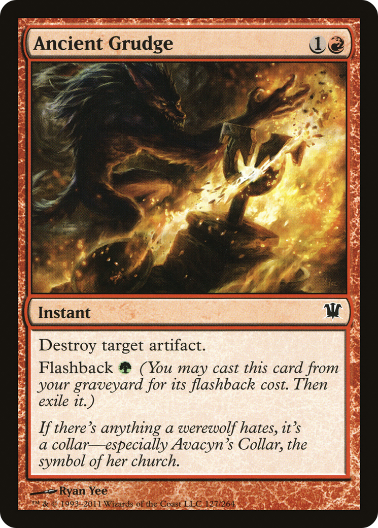 Ancient Grudge (ISD-127) Foil