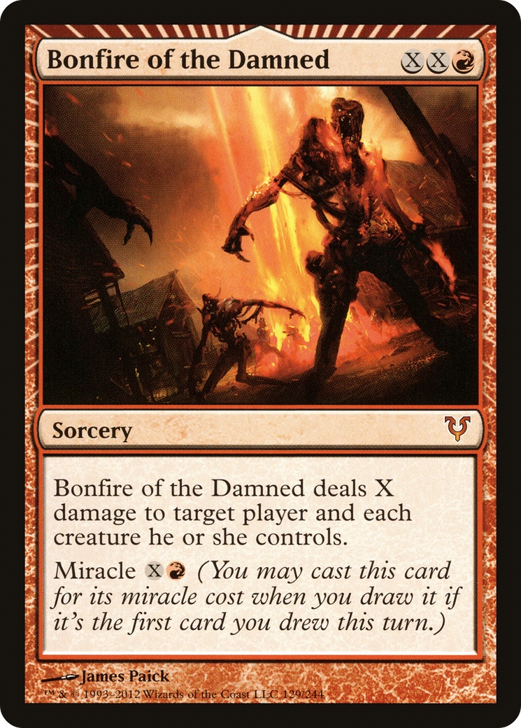 Bonfire of the Damned (AVR-129)
