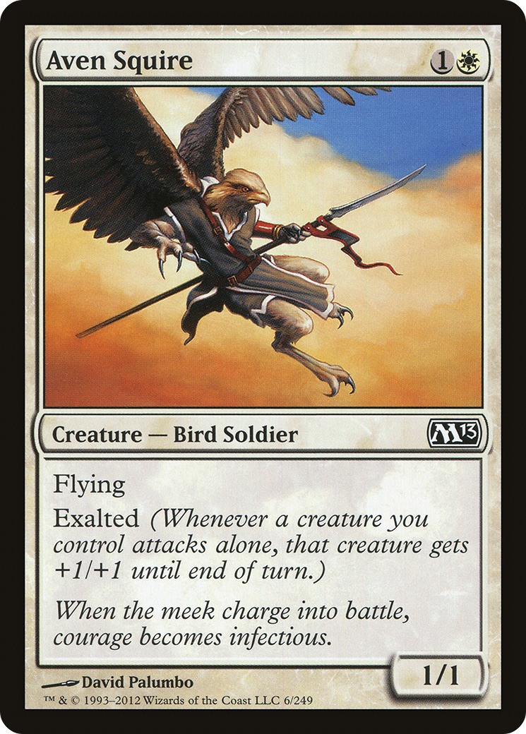 Aven Squire (M13-006) Foil