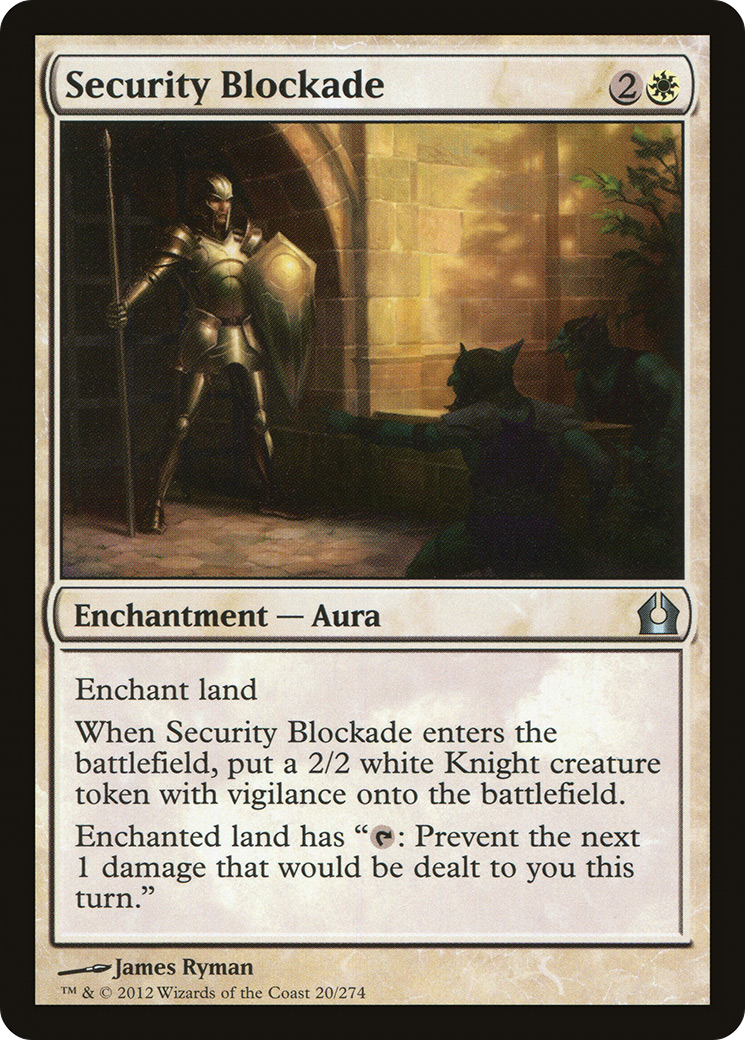 Security Blockade (RTR-020) Foil