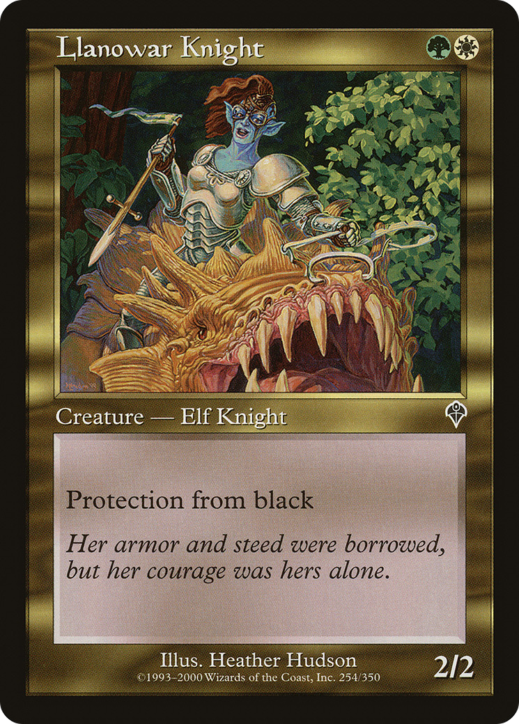 Llanowar Knight (INV-254)