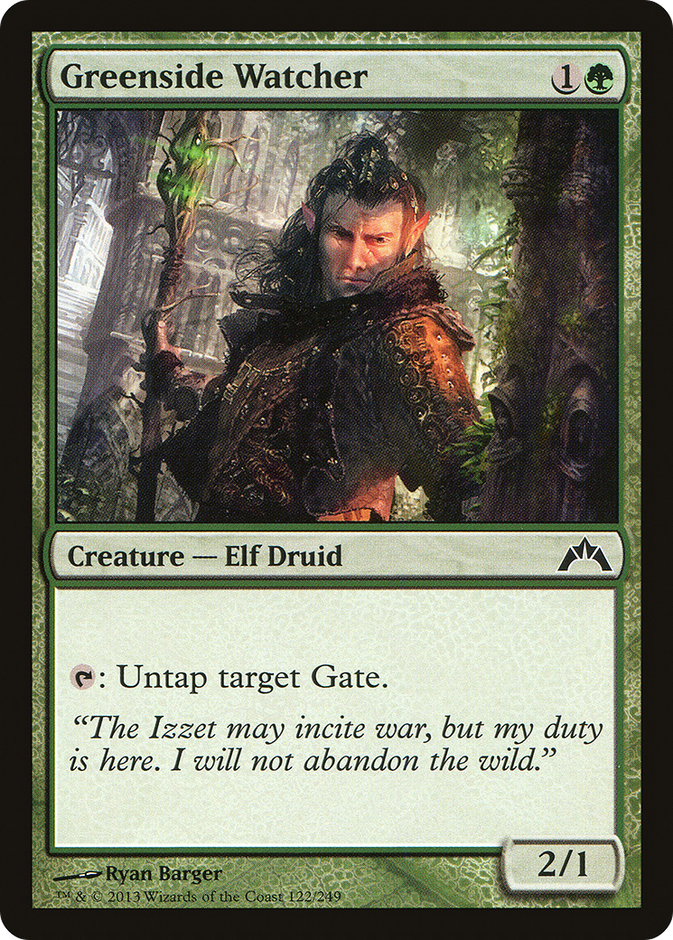Greenside Watcher (GTC-122) Foil
