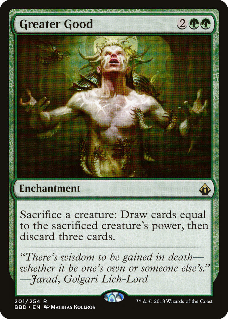 Greater Good (BBD-201) Foil
