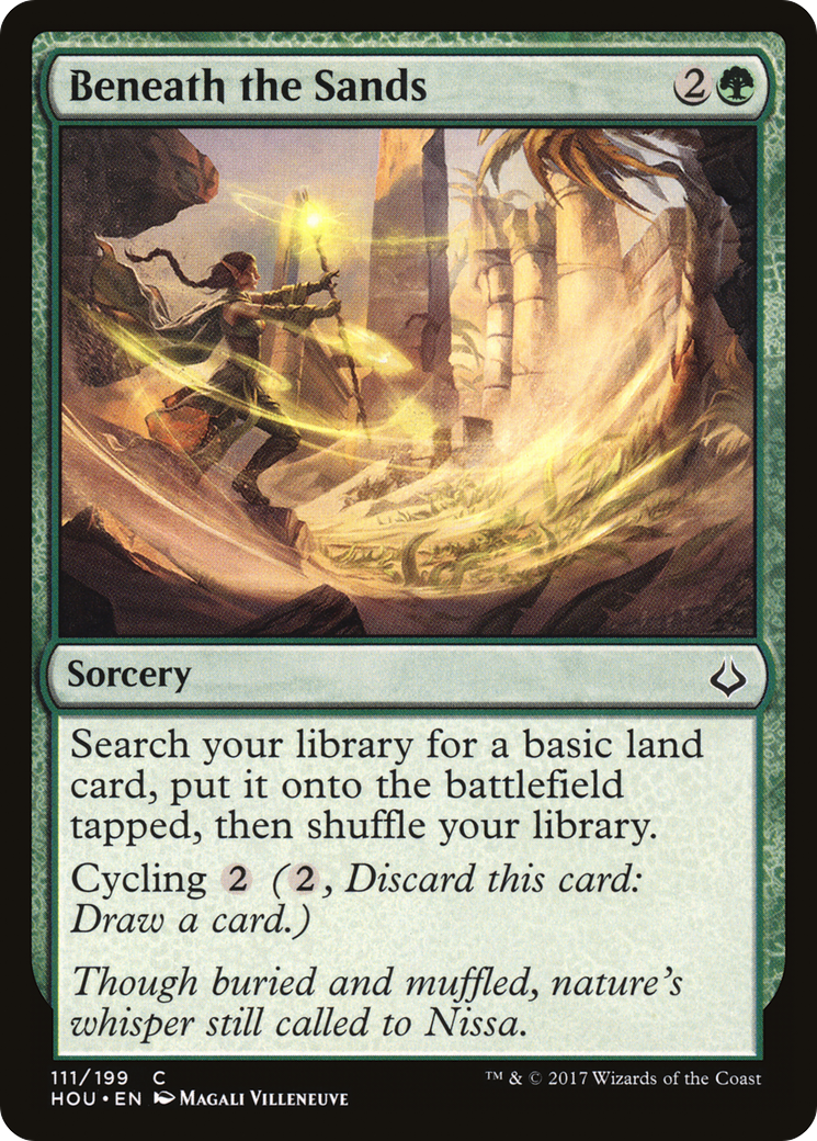 Beneath the Sands (HOU-111) Foil