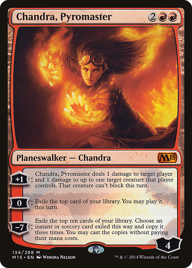 Chandra, Pyromaster (M15-134) Foil