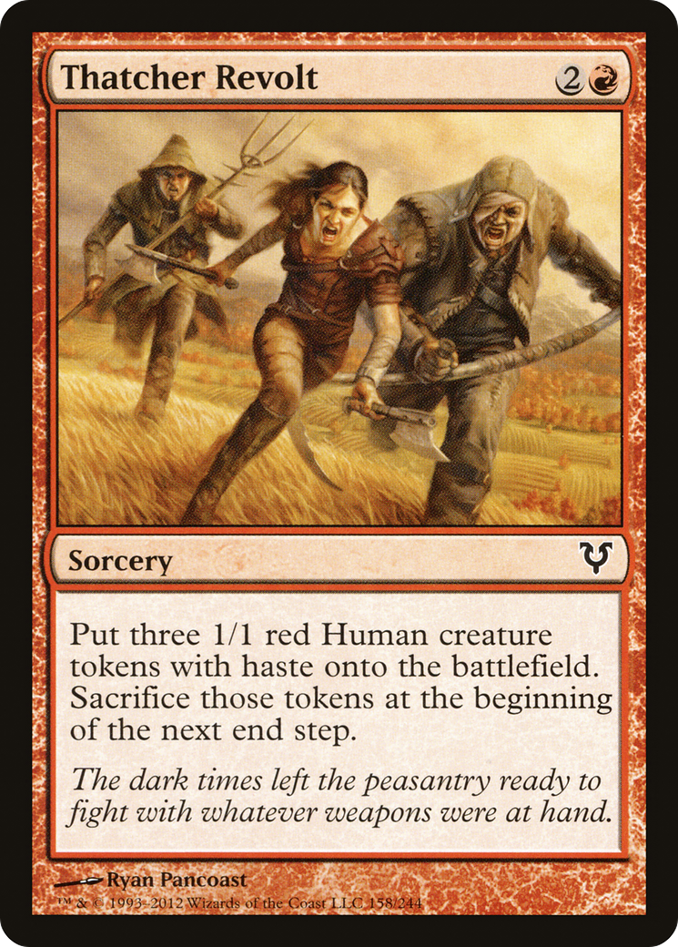 Thatcher Revolt (AVR-158) Foil