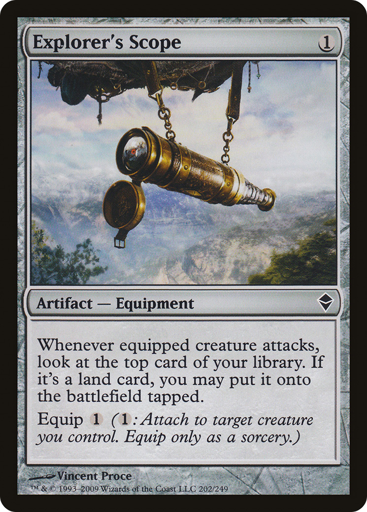 Explorer's Scope (ZEN-202) Foil
