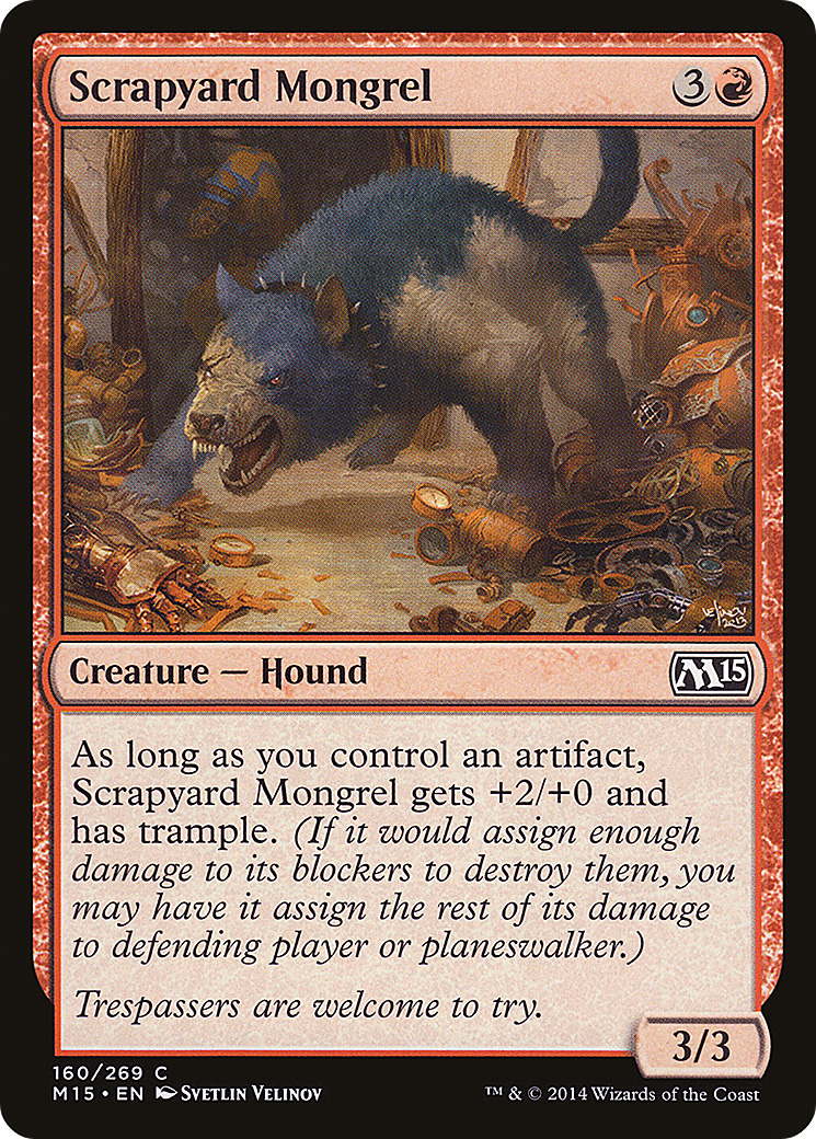 Scrapyard Mongrel (M15-160) Foil