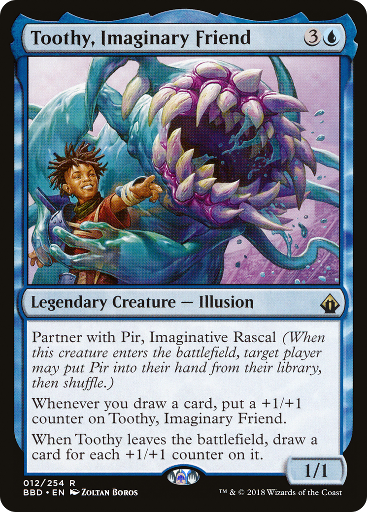 Toothy, Imaginary Friend (BBD-012) Foil