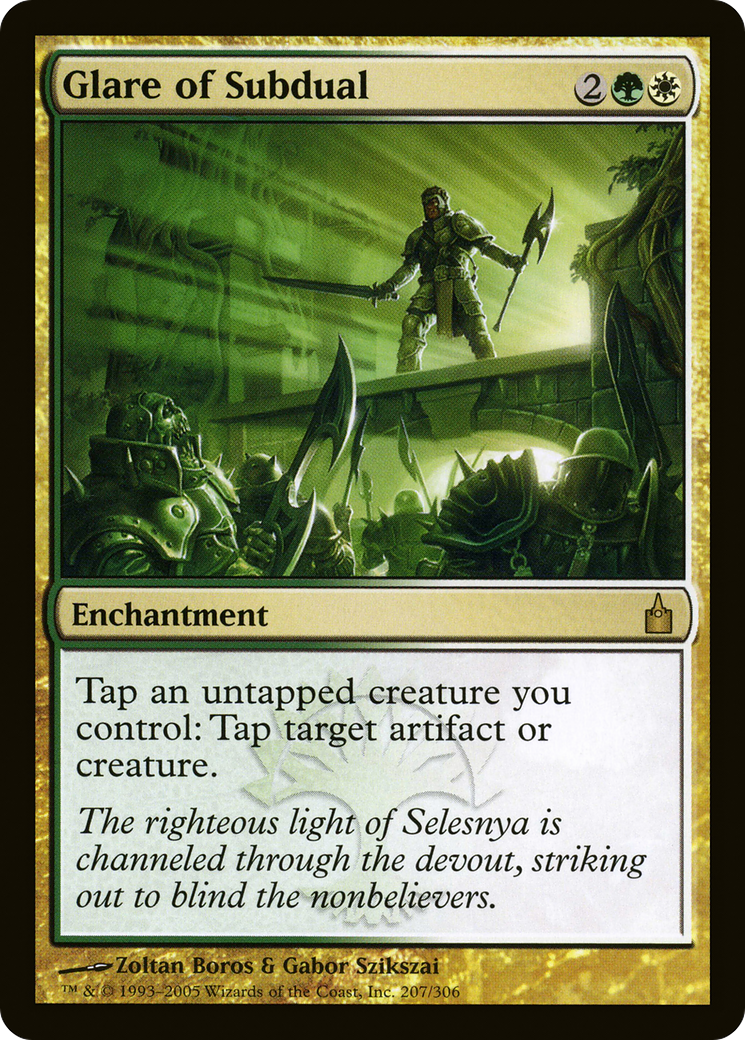 Glare of Subdual (RAV-207) Foil