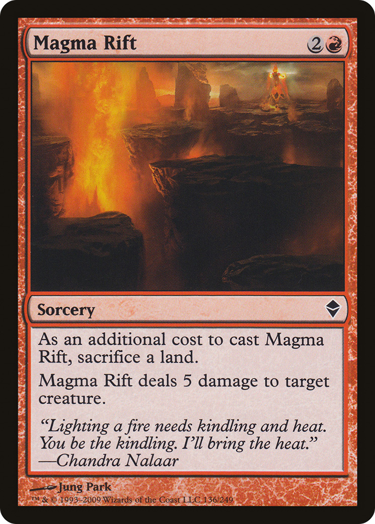 Magma Rift (ZEN-136) Foil