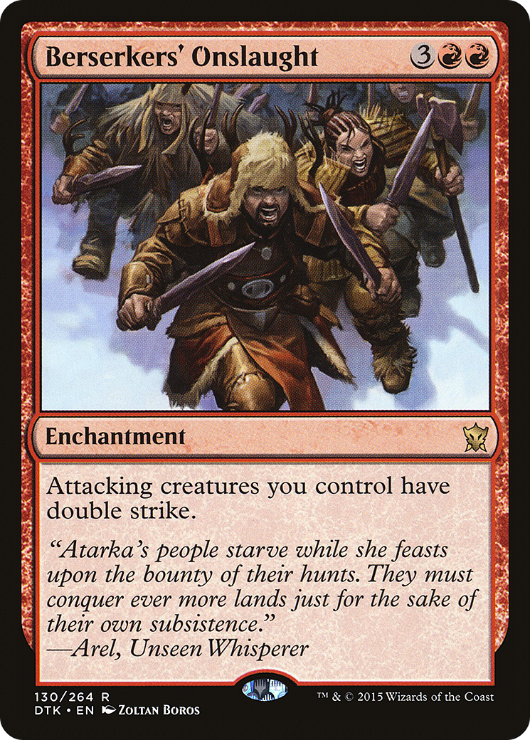 Berserkers' Onslaught (DTK-130)