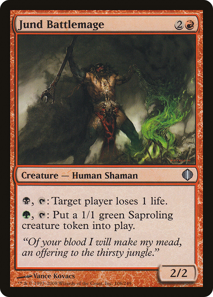 Jund Battlemage (ALA-106) Foil