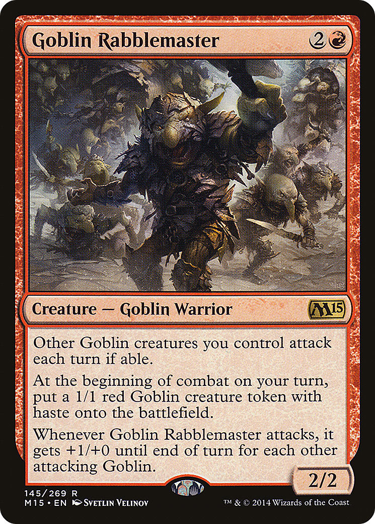 Goblin Rabblemaster (M15-145)