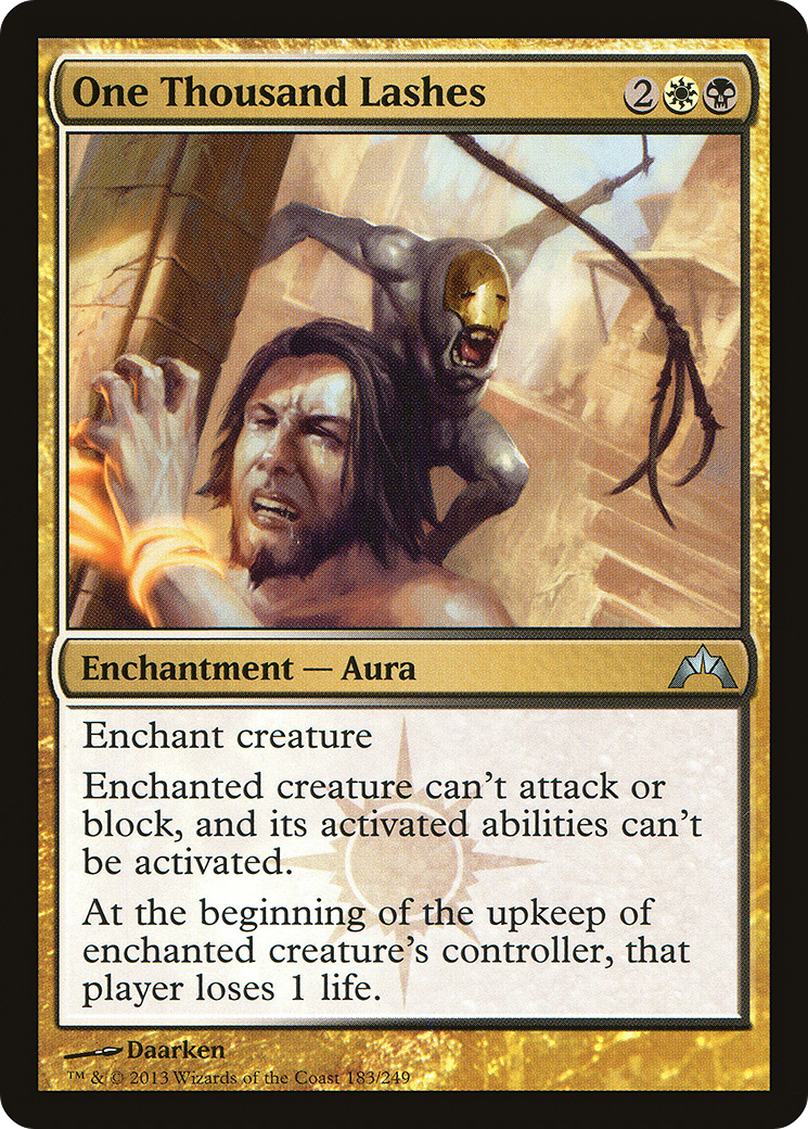 One Thousand Lashes (GTC-183) Foil