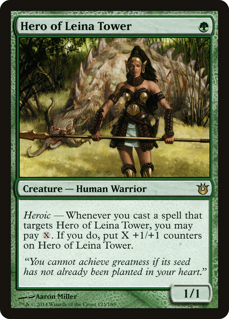 Hero of Leina Tower (BNG-123) Foil