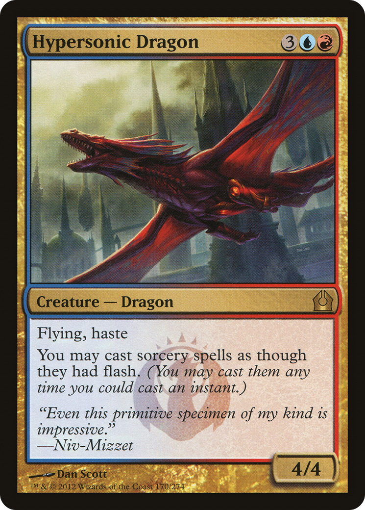 Hypersonic Dragon (RTR-170) Foil