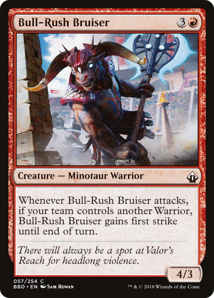 Bull-Rush Bruiser (BBD-057) Foil