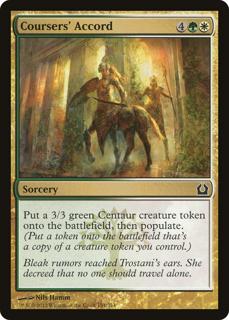 Coursers' Accord (RTR-154) Foil