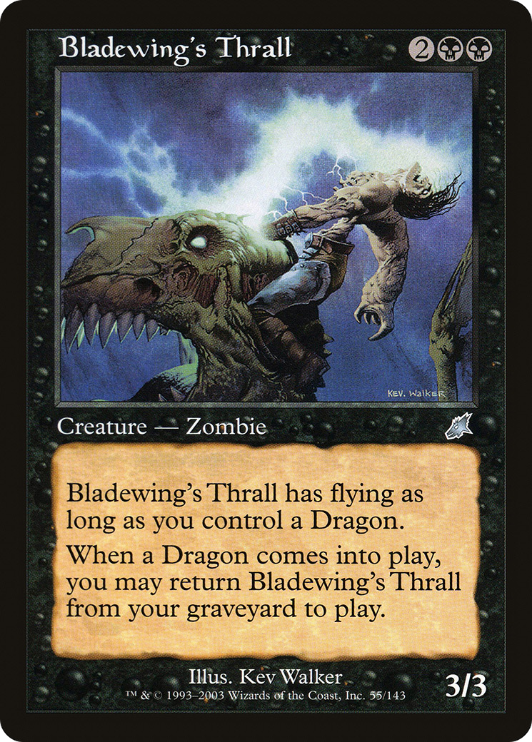Bladewing's Thrall (SCG-055) Foil