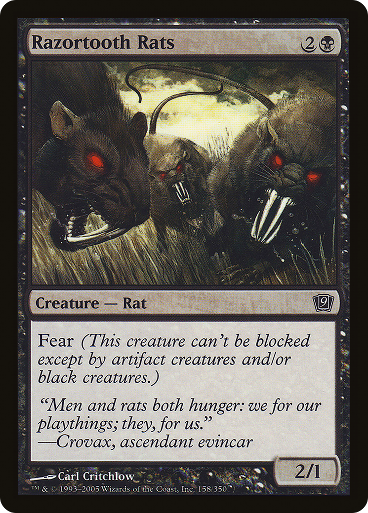 Razortooth Rats (9ED-158)