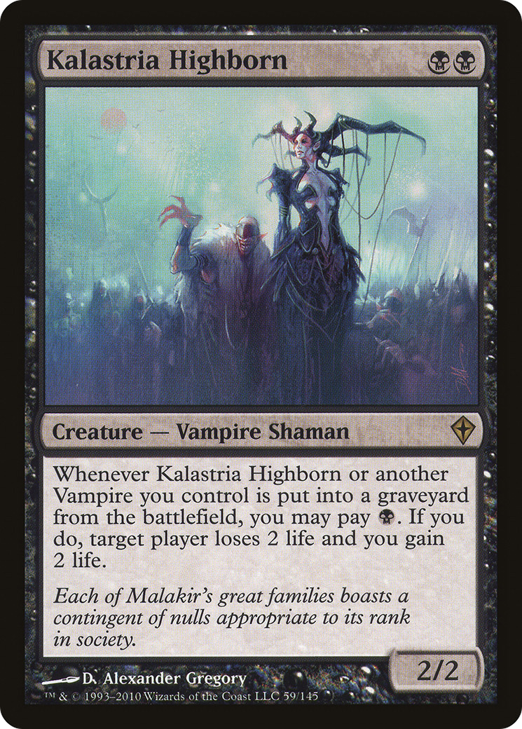 Kalastria Highborn (WWK-059) Foil