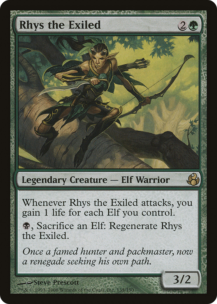 Rhys the Exiled (MOR-135) Foil