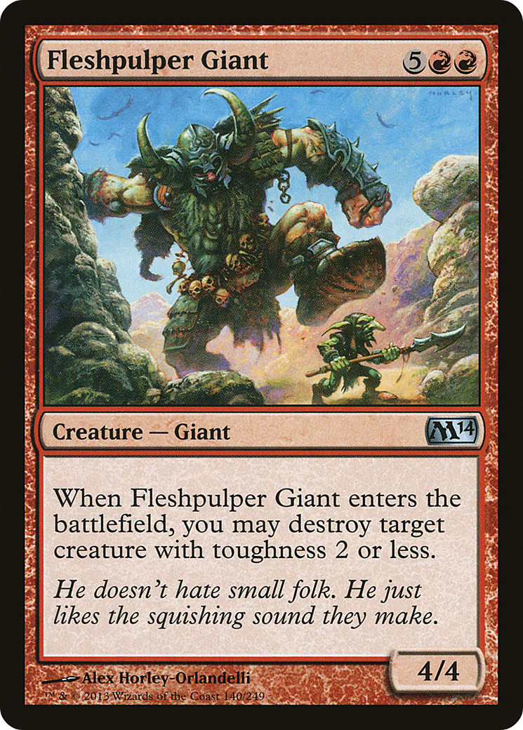 Fleshpulper Giant (M14-140) Foil