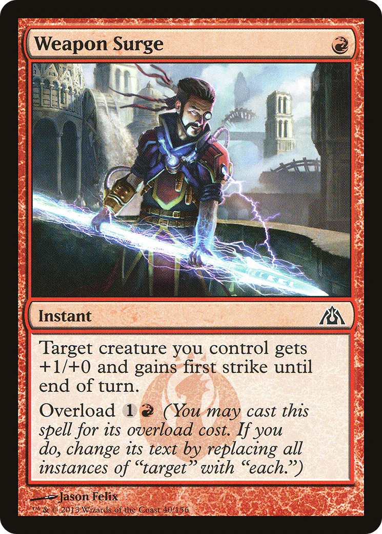 Weapon Surge (DGM-040) Foil