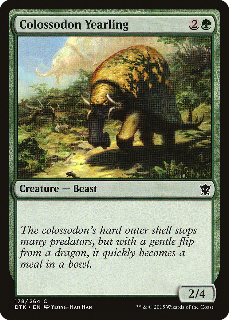Colossodon Yearling (DTK-178) Foil