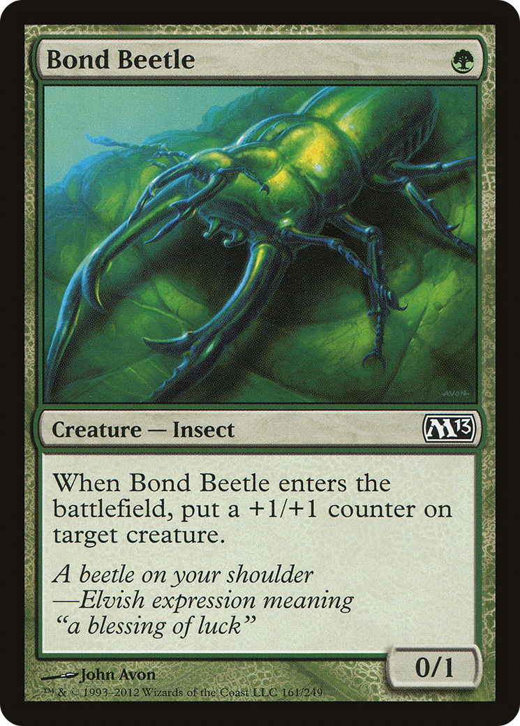 Bond Beetle (M13-161) Foil