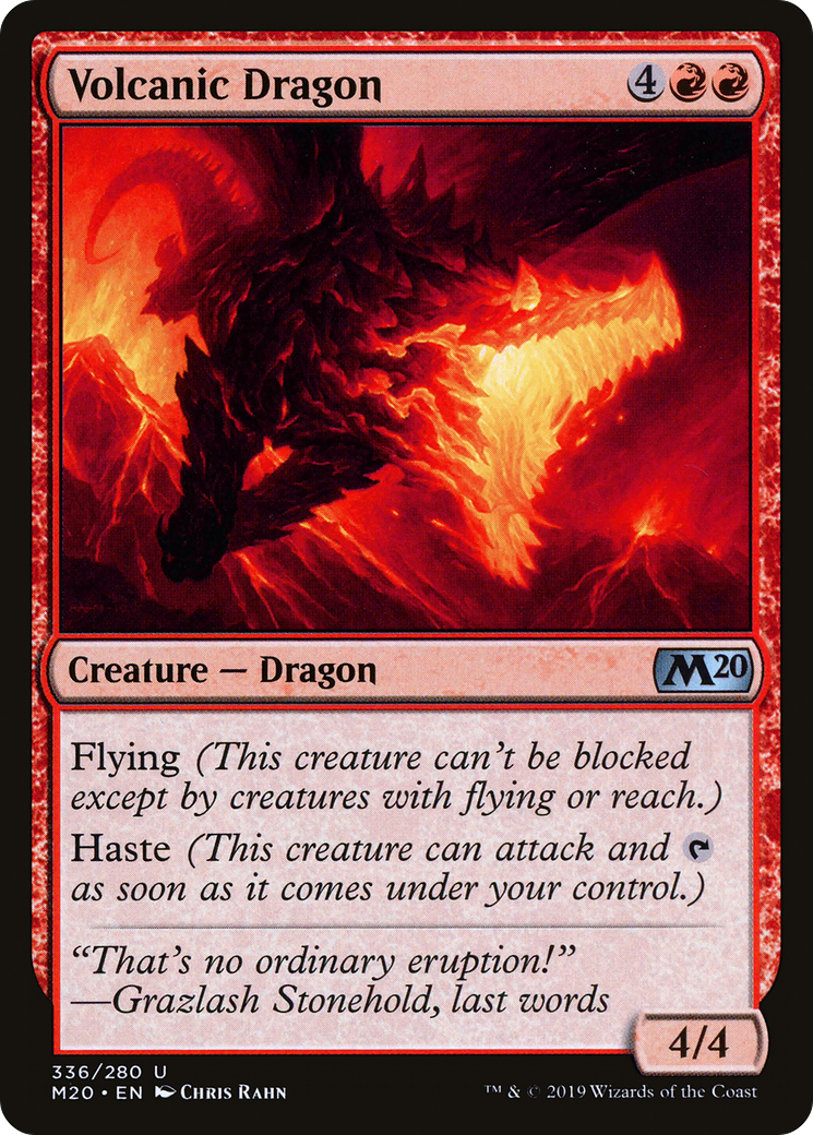Volcanic Dragon (M20-336)