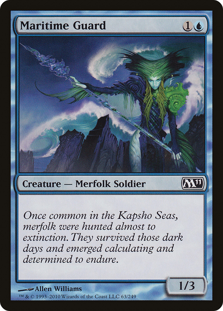 Maritime Guard (M11-063) Foil