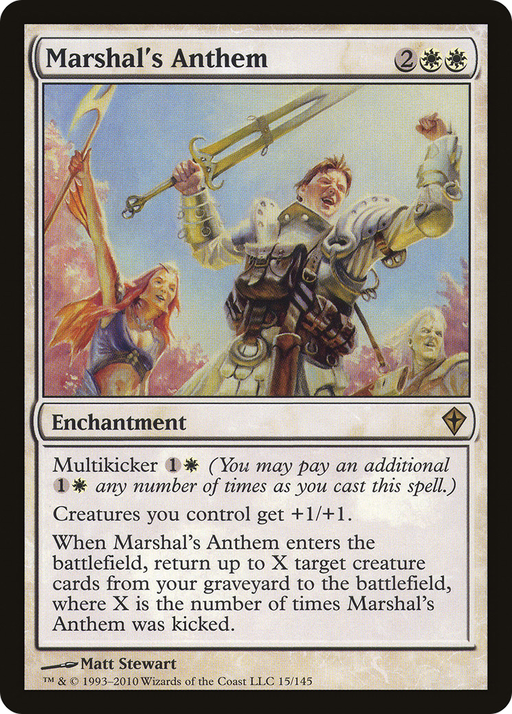 Marshal's Anthem (WWK-015) Foil