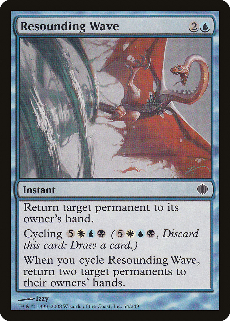Resounding Wave (ALA-054) Foil