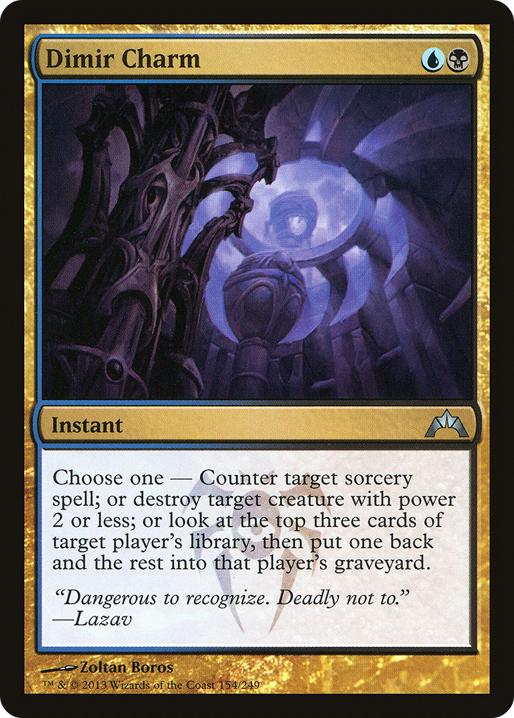 Dimir Charm (GTC-154) Foil