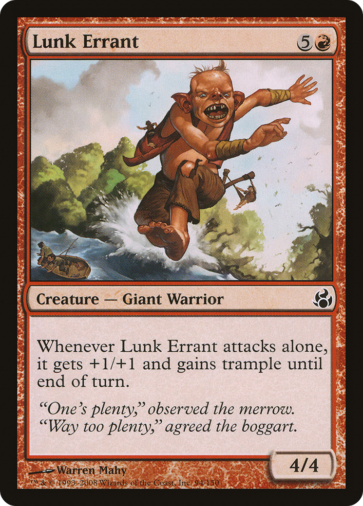 Lunk Errant (MOR-094) Foil