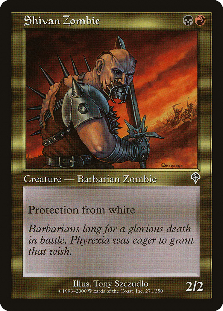 Shivan Zombie (INV-271) Foil