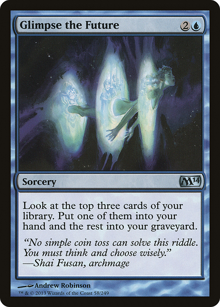 Glimpse the Future (M14-058) Foil